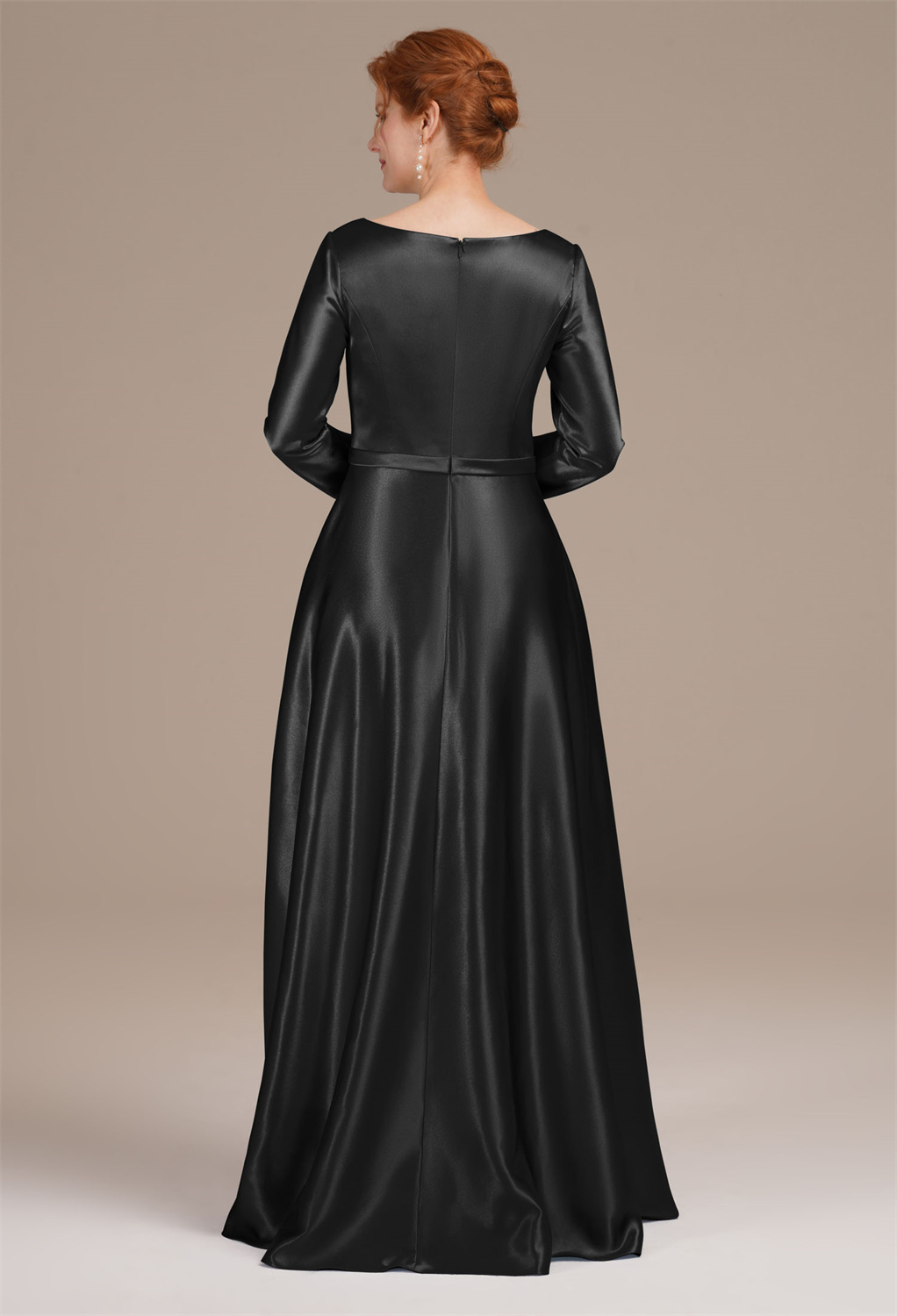 AW Presto Black Metallic  Mother of the Bride Dresses